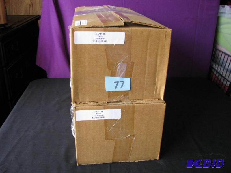 lot 77 image: Lexmark photocopier parts Fuser # 40394049 -...