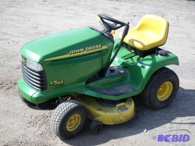 John Deere Lt155 Lawn Tractor 15hp Engine F Loretto Equipment