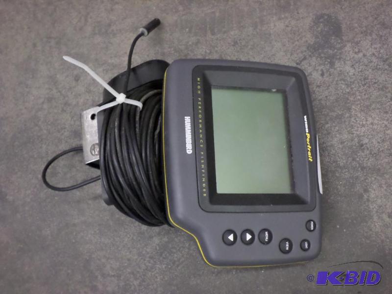 lot 23 image: Humminbird Wide Portrait Locator, No Transduc...