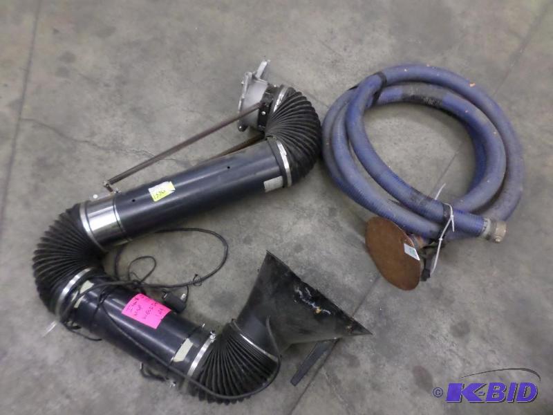 lot 33 image: (1) Sump Pump Hose & (1) Welding Snorkel...