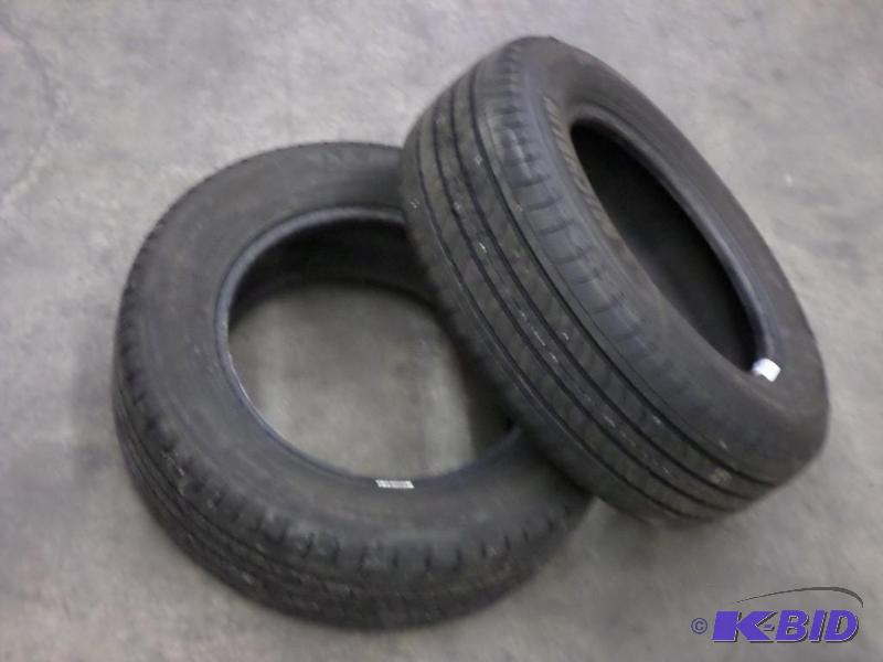 lot 48 image: (2) Used Michelin 2056515 Tires...