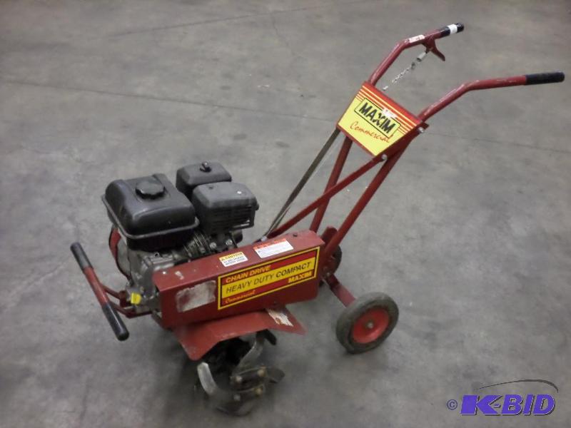 lot 57 image: Maxim Chain Drive Commercial Gas-Powered Gard...