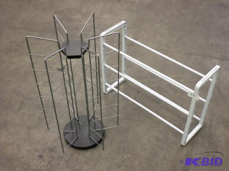 lot 88 image: (1) Shoe Rack & (1) Display Rack...