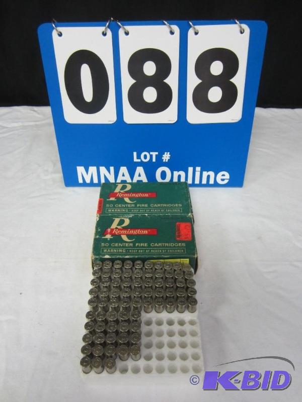 lot 00088 image: 2 Boxes of Remington 38 Special Ammo