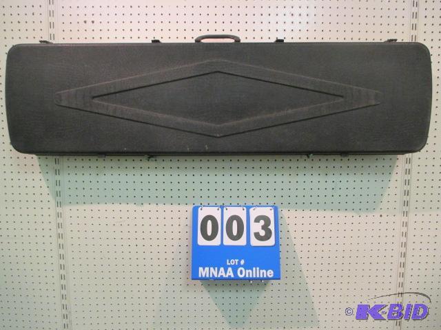 lot 3 image: Gun Guard Double Scope Rifle Case Alligator Textured Surface