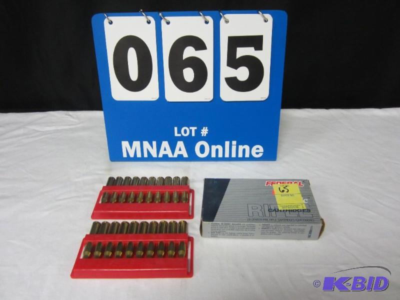 lot 65 image: 270 Winchester Ammunition