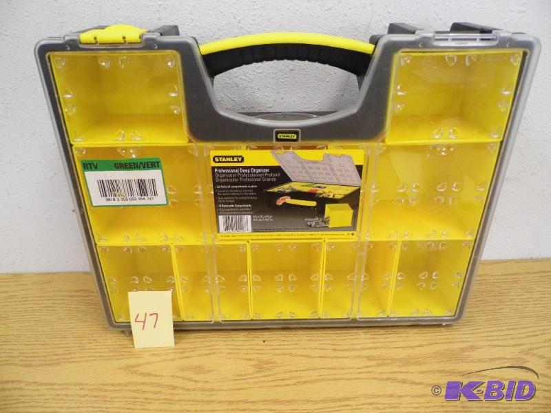 lot 47 image: New Stanley Organizer