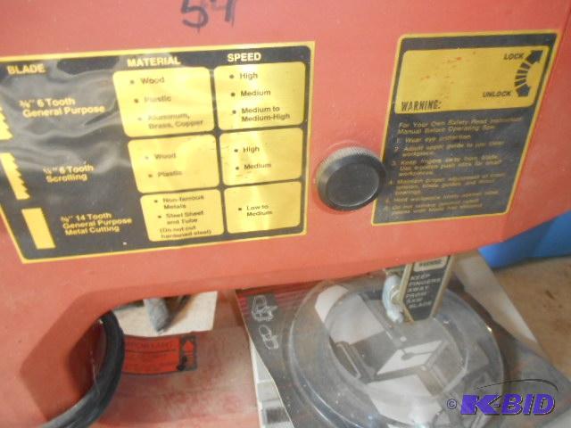 lot 153 image: Band Saw