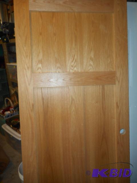 lot 168 image: Oak Door Slab