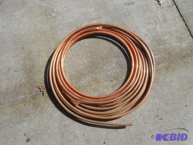 lot 174 image: Copper Tubing
