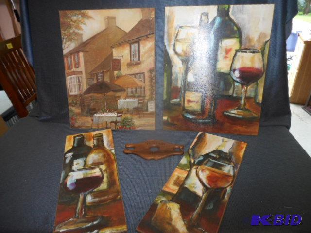 lot 23 image: Wine Bistro Prints