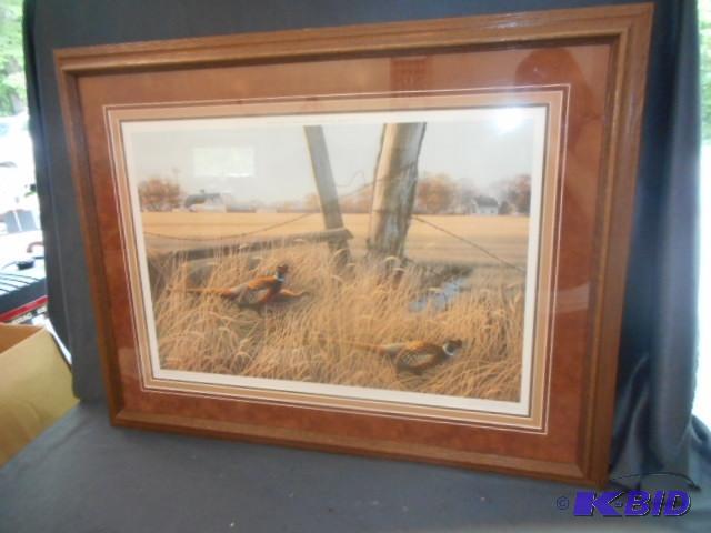lot 31 image: Pheasants Forever Print