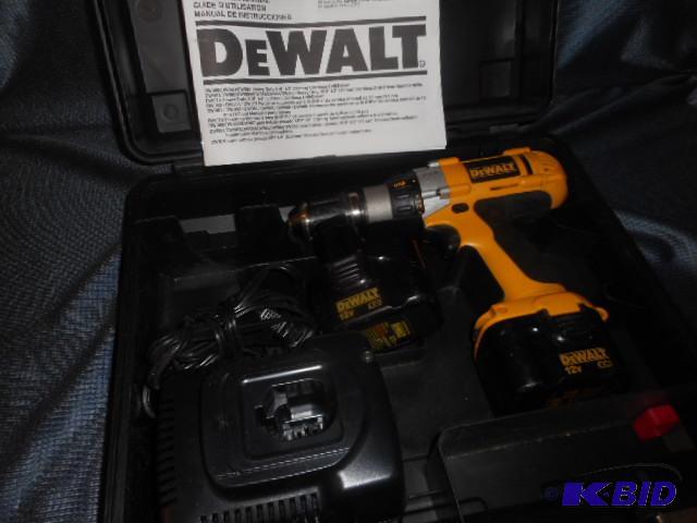 lot 54 image: DeWalt Cordless Driver