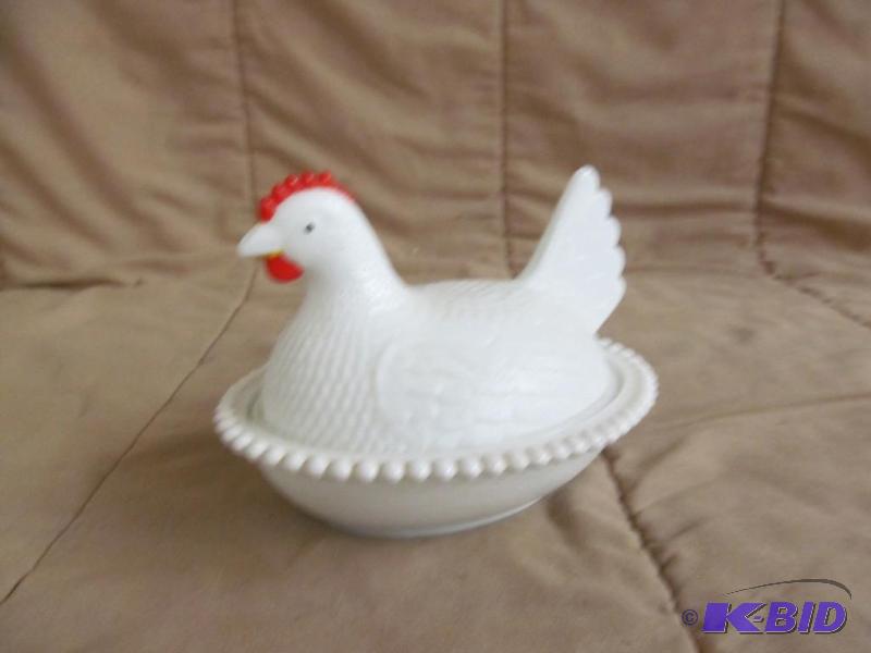 Chicken on Nest