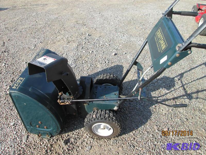 lot 23 image: Craftsman Snowblower Deck, 5-Speed Forward &a...