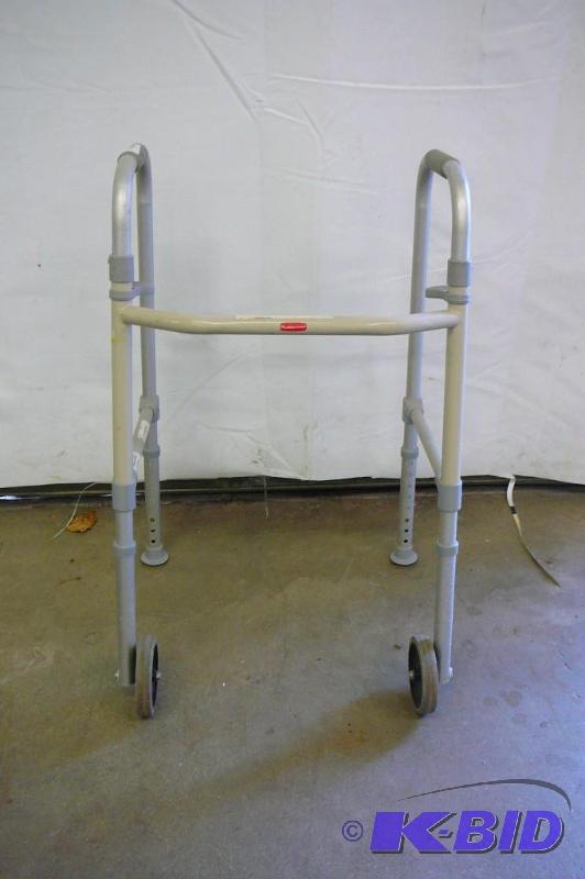 Fold up walker with wheels...