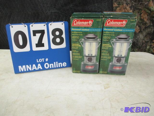 lot 00078 image: New in box Camping Lantern,sluorescent