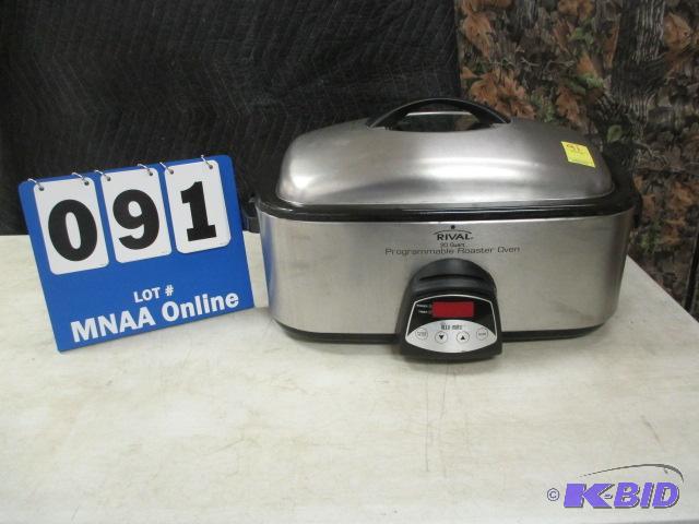 lot 00091 image: Rival 20 Quart Roaster Oven