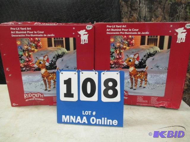 lot 00108 image: Christmas Yard Art