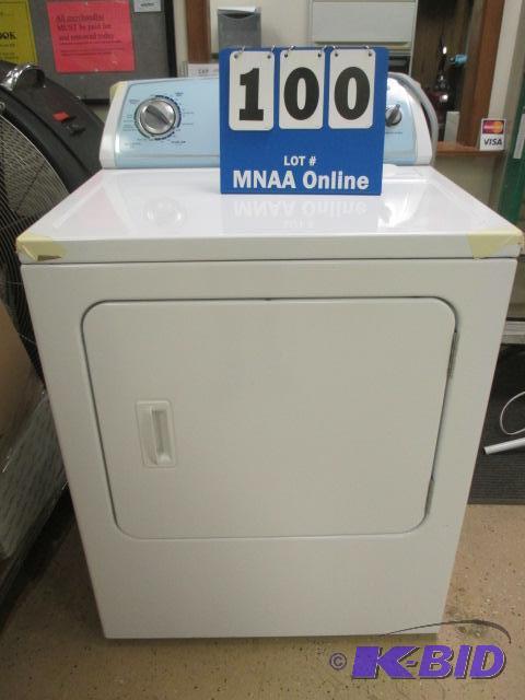 lot 100 image: Whirlpool Electric dryer