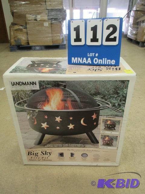 lot 112 image: Landmann Big Sky Fire Pit