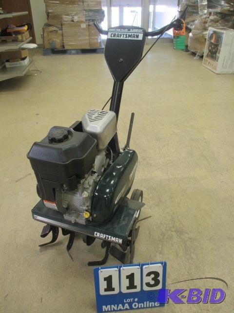 Craftsman 5 HP 24" Front Tine Tiller | September Estate #4-Featuring