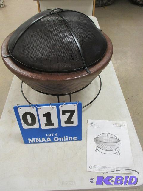 lot 17 image: Garden Treasures Clay fire pit