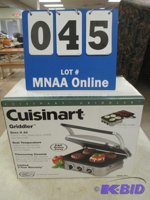 lot 45 image: New in Box Cuisinart Griddler