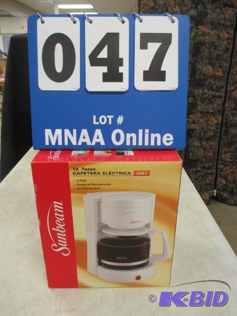 lot 47 image: Sunbeam Coffeemaker