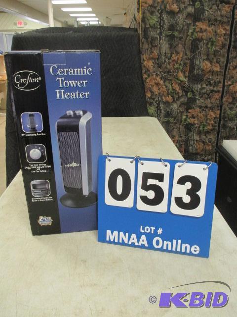 lot 53 image: Crofton Ceramic Tower Heater