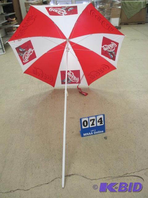 lot 74 image: Coca-Cola  Umbrella