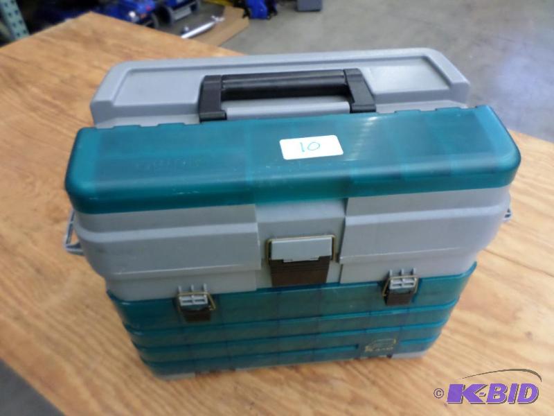 lot 10 image: Guide Series Multi-Compartment Tackle Box...