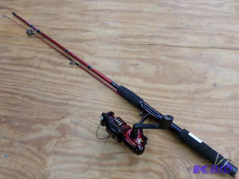 lot 101 image: Eagle Claw 2-Piece Rod & Reel...
