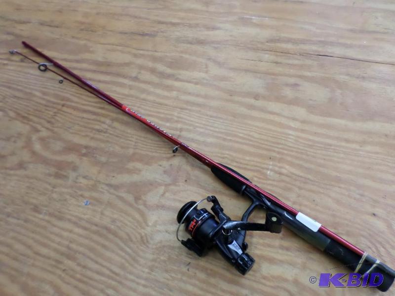 lot 102 image: ShakespeareZebco 2-Piece Rod & Reel...