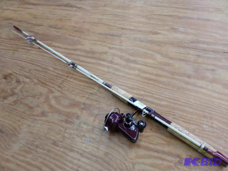 lot 105 image: Vintage Shakespeare 2-Piece Rod & Reel...