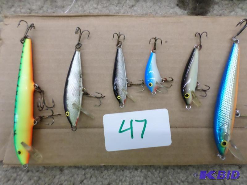 lot 47 image: Lot Of Misc Rapala Lures...