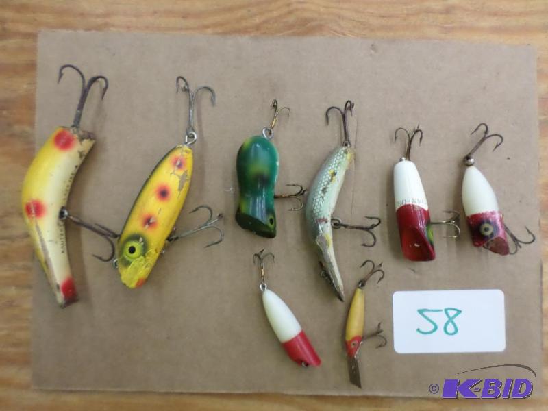 lot 58 image: Lot Of Misc Vintage Lures...