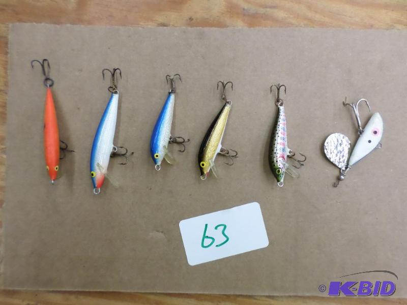 lot 63 image: Lot Of Misc Crankbait Lures...