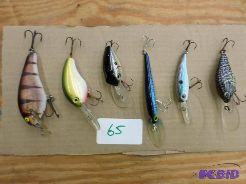 lot 65 image: Lot Of Misc Crankbait Lures...
