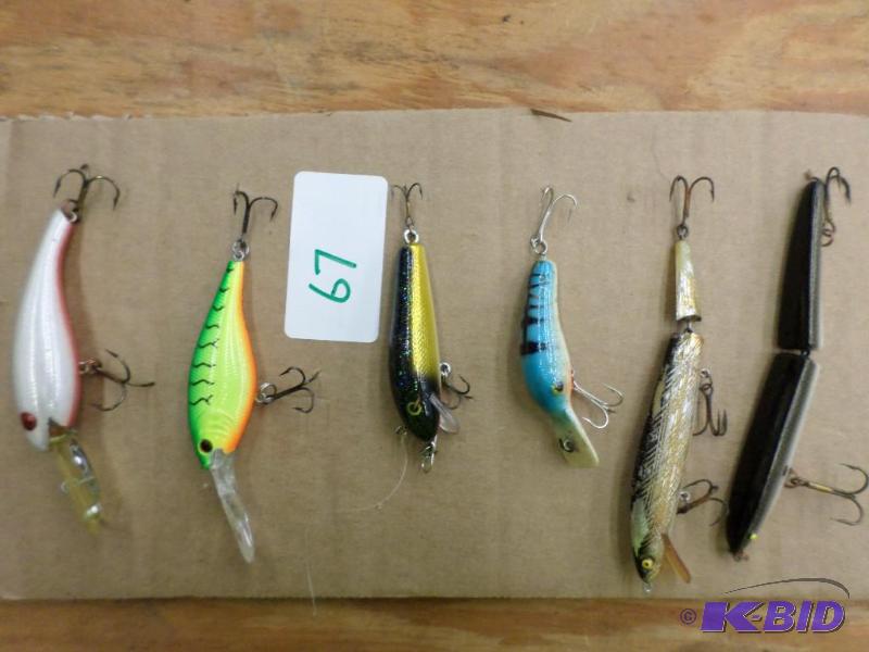 lot 67 image: Lot Of Misc Crankbait Lures...