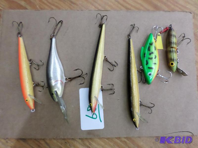 lot 68 image: Lot Of Misc Crankbait Lures...