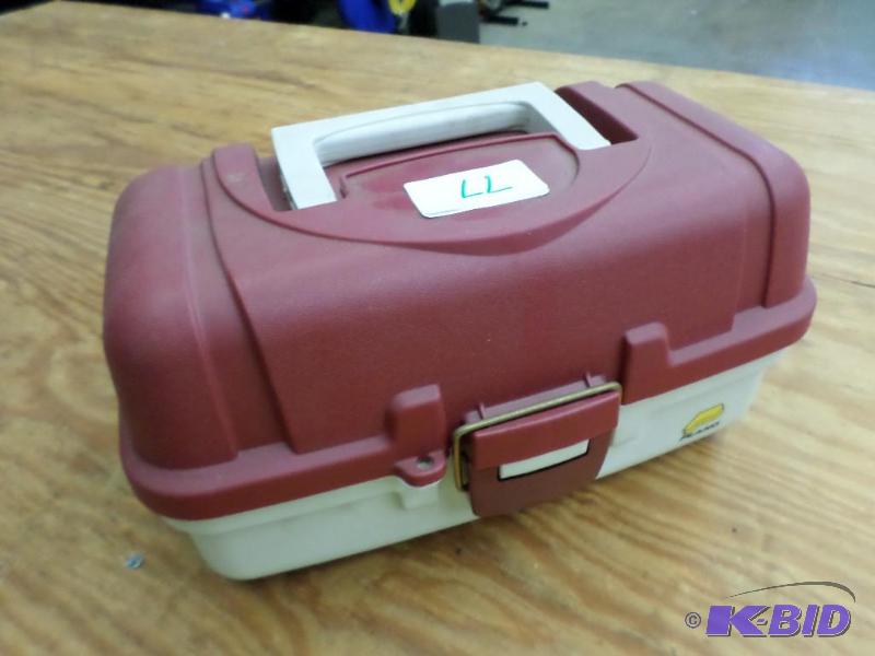 lot 77 image: Plano Plastic Tackle Box...
