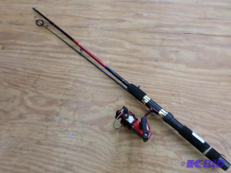 lot 94 image: Eagle Claw 2-Piece Rod & Reel...