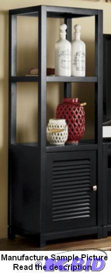 lot 67 image: Black Shutter Tower   - Louvered door has...