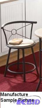 lot 86 image: Pair of Black and Pickled Oak Bistro Chairs -...
