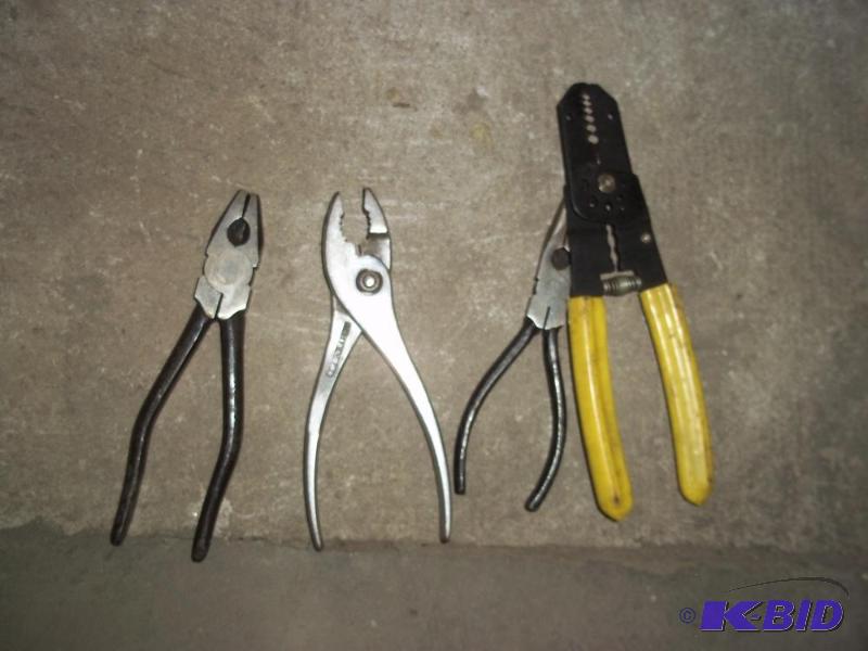 3 pliers and wire striper...