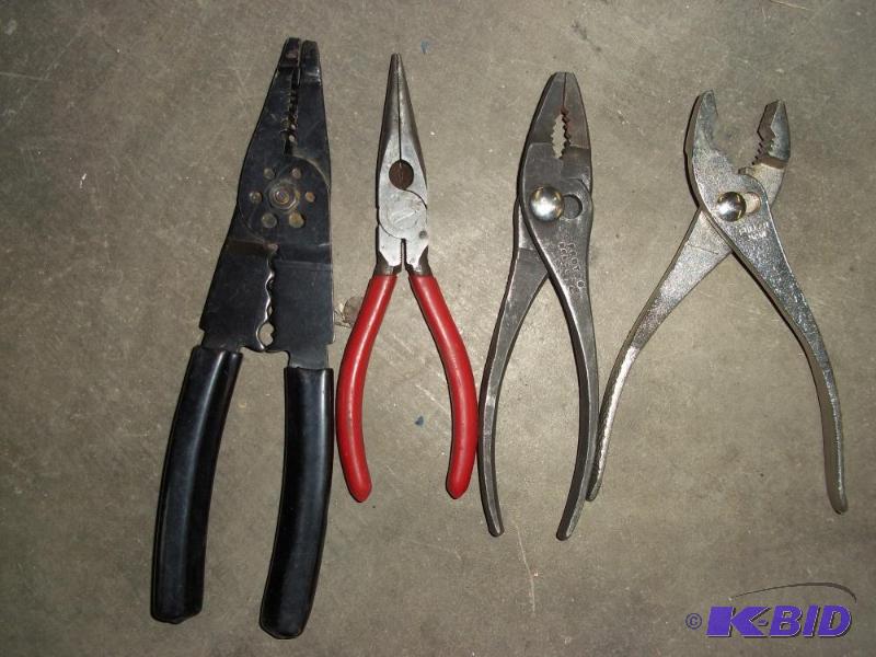 3 pliers and wire striper...