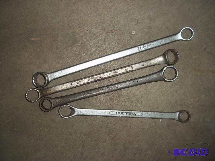 4 box end wrenches...
