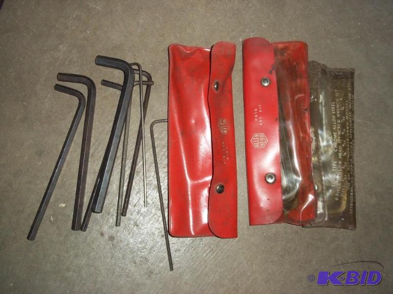 3 allen wrench sets...