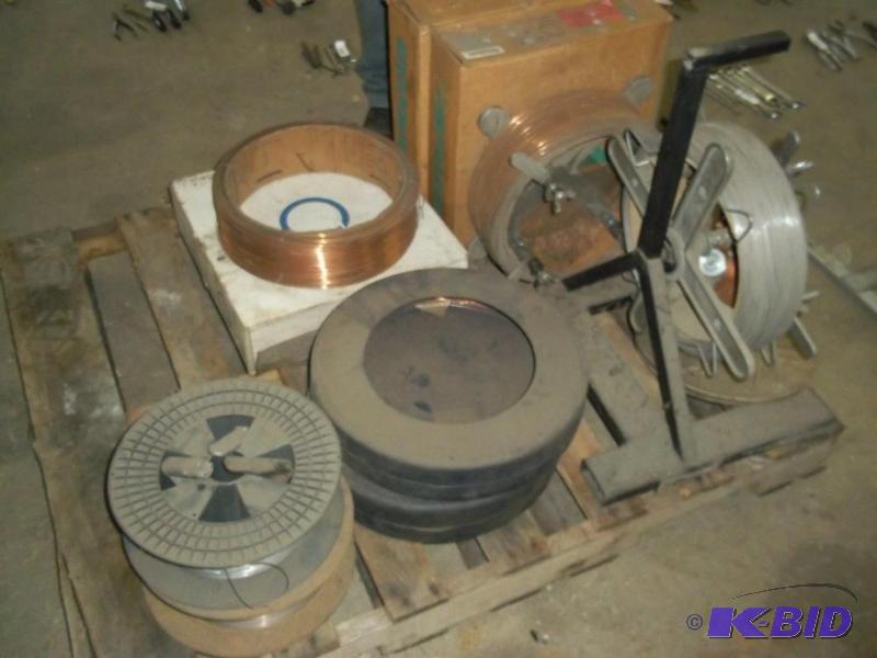 Pallet of wire feed wire   Carbon Steel,  reg...